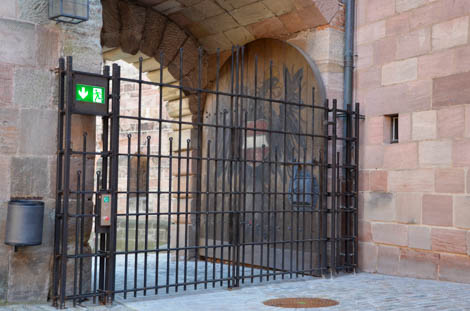 Das neue Tor zur Nürnberger Burg